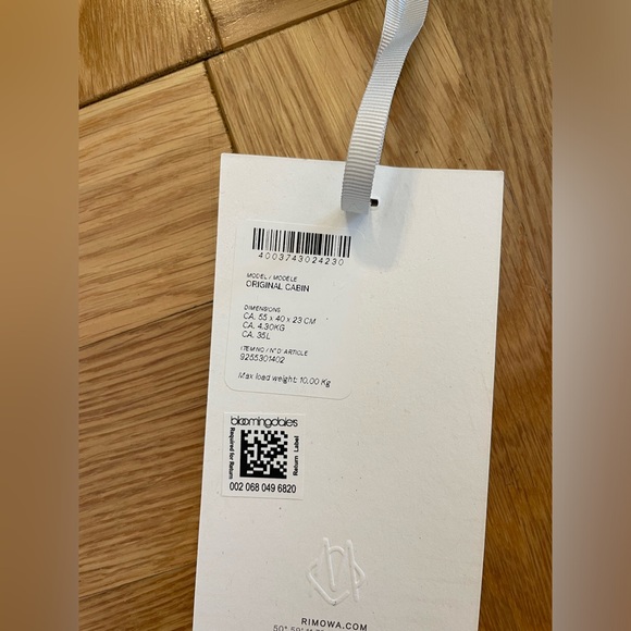 RIMOWA original cabin suitcase carry-on - Picture 8 of 9